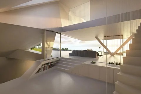 Kırıkkale’de Modern Villa İç Mekan Tasarımı