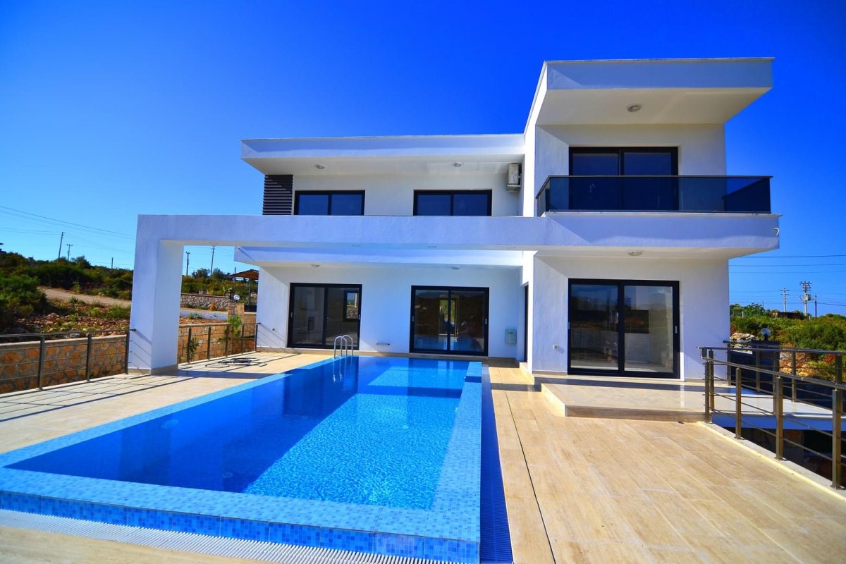 Lüks Villa Dış Cephe Modelleri